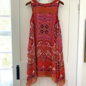 Muse sleeveless swing dress